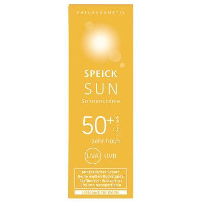 Zonnecreme spf50+ van Speick, 1 x 60 ml